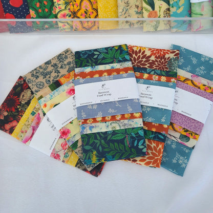 Wholesale Beeswax Wrap 4 Pack Set