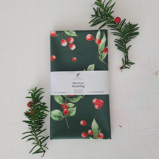 Eloise - Holly Grove Beeswax Bread Bag