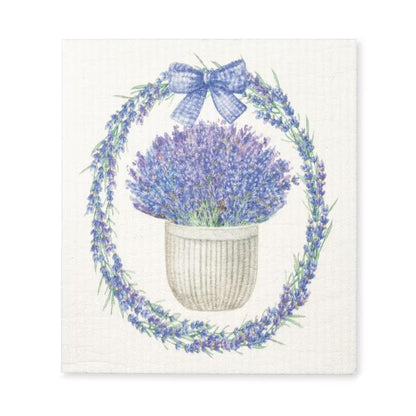 Swedish Dishcloth - Lavender Pot